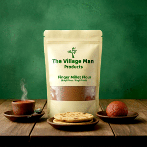 finger millet flour (ragi flour / ragi pindi)