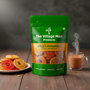 millet murukulu (chakli / janthikalu)